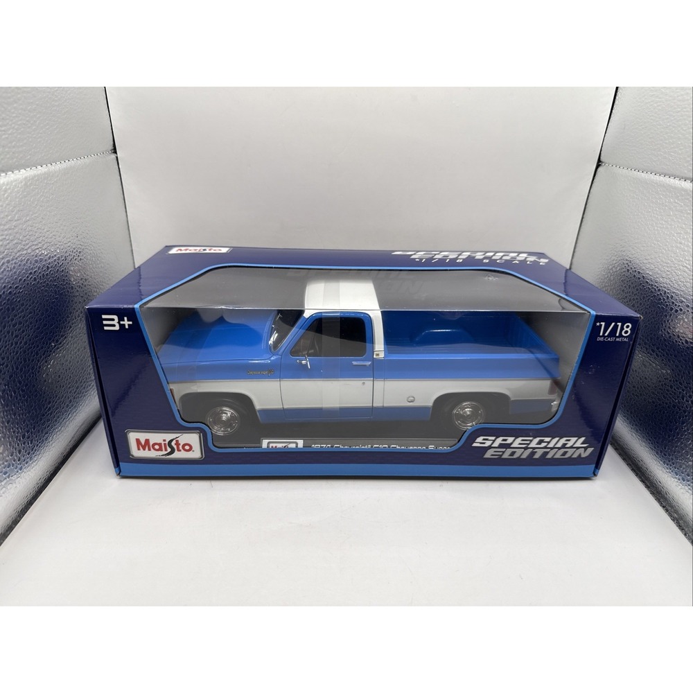 MAISTO 1:18 1974 CHEVROLET C10 CHEYENNE SUPER SPECIAL EDITION